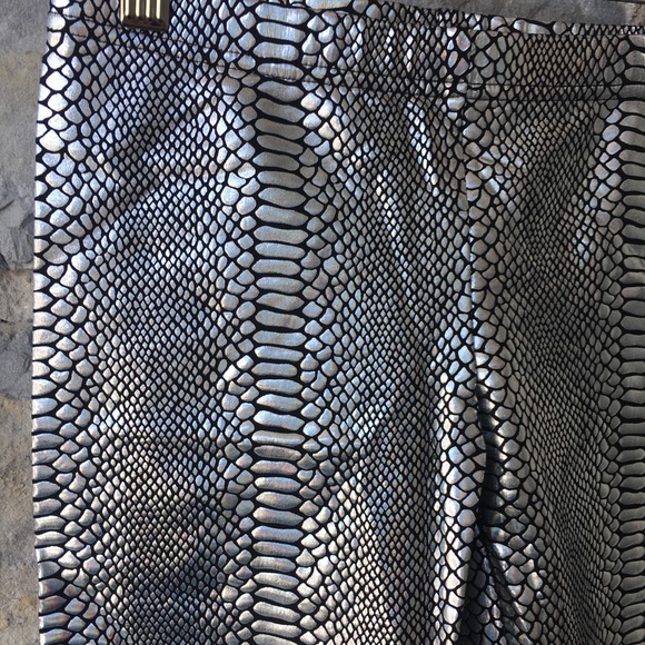 Beth Richards Swim Shorts in Snake Metallic - Picture 5 of 6